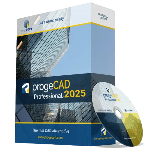 Το progeCAD Professional είναι η αρτιότερη η 2D/3D DWG/DXF-γενής πλατφόρμα CAD που προσφέρει απρόσκοπτη συμβατότητα με τις εκδόσεις AutoCAD® DWG 2.5 - 2025