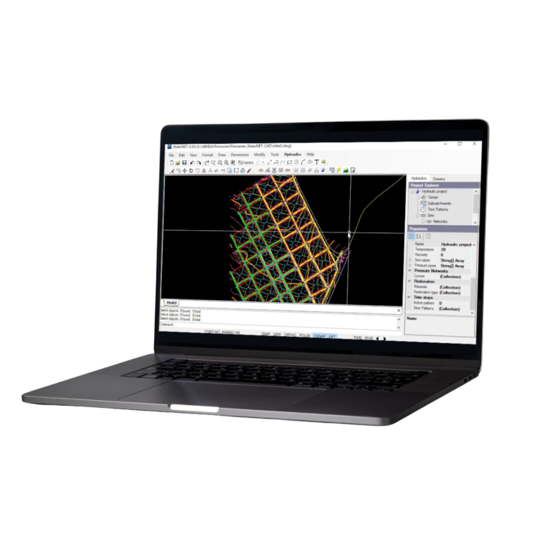 Το WaterNET-CAD αποτελεί μια ολοκληρωμένη λύση λογισμικού για την σχεδίαση υδραυλικών δικτύων ύδρευσης,